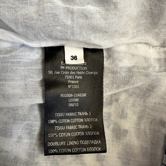 Isabel Marant Etoile Lexini Dress Blue - Picture 14 of 16